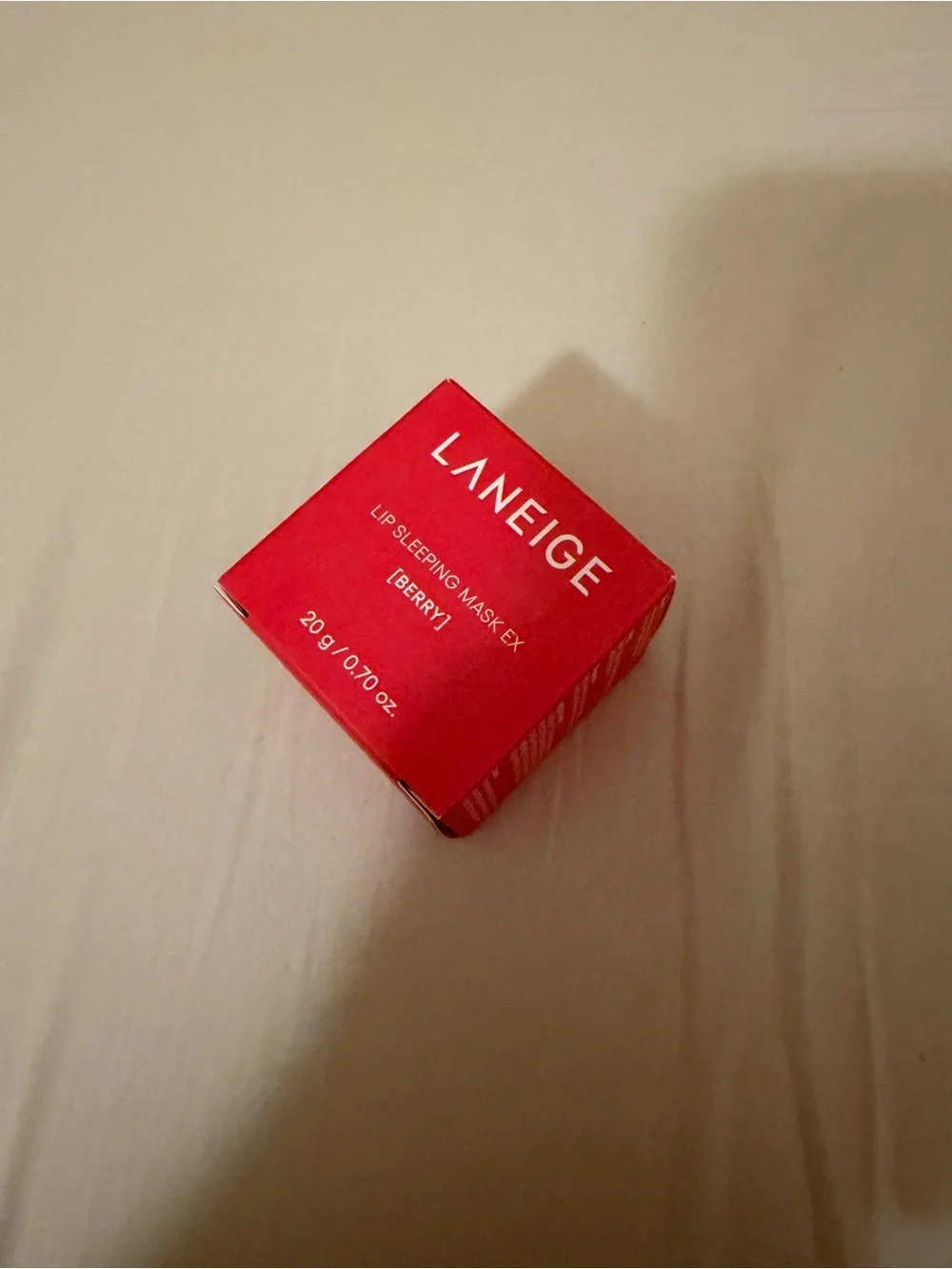 LANEIGE Lip Sleeping Mask EX - Berry Red Box